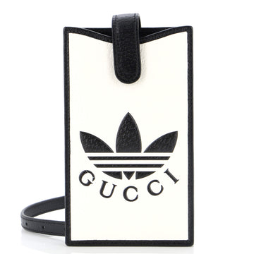 Gucci x adidas Phone Crossbody Bag Leather