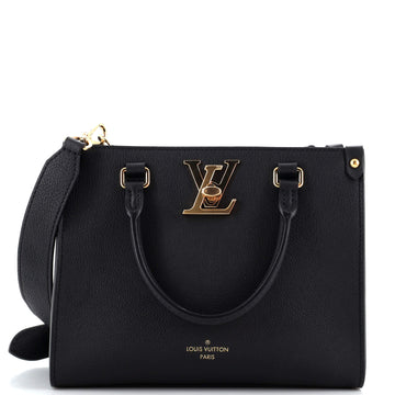 Louis Vuitton Lock & Go Handbag Leather