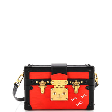 Louis Vuitton Petite Malle Handbag Epi Leather