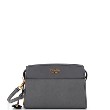 Prada Esplanade Crossbody Bag Saffiano with City Calf Small
