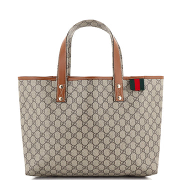 Gucci Web Loop Tote GG Coated Canvas Medium