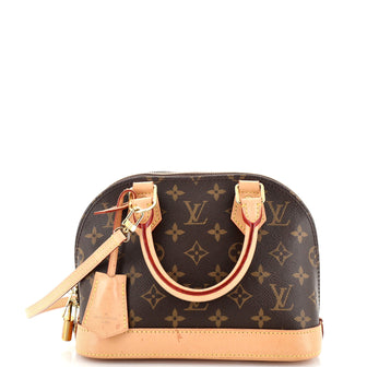 Louis Vuitton Alma Handbag Monogram Canvas BB