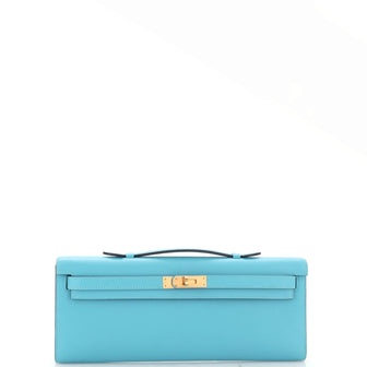 Hermes Kelly Cut Pochette Swift