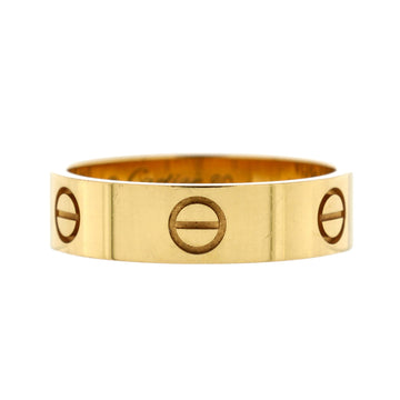 Cartier Love Band Ring 18K Yellow Gold