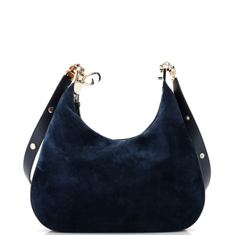 Gucci Attache Shoulder Bag Suede Small