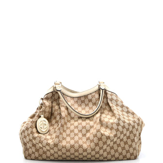 Gucci Sukey Tote GG Canvas Large