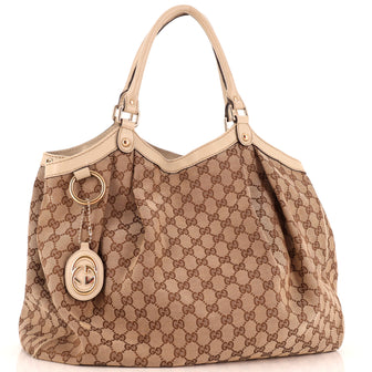 Gucci Sukey Tote GG Canvas Large