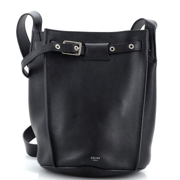 Celine Long Strap Big Bag Bucket Leather