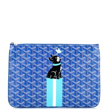 Goyard Senat Zip Pouch Printed Coated Canvas MM