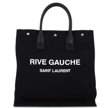 Saint Laurent Rive Gauche Shopper Tote Canvas Tall