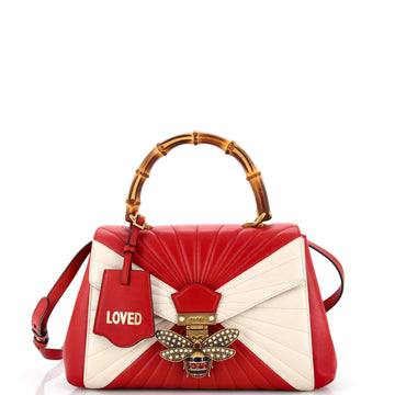 Gucci Queen Margaret Top Handle Bag Quilted Leather Medium
