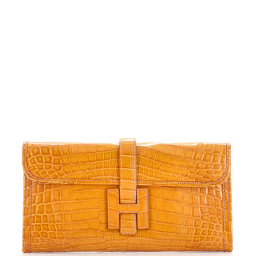 Hermes Jige Elan Clutch Crocodile 29