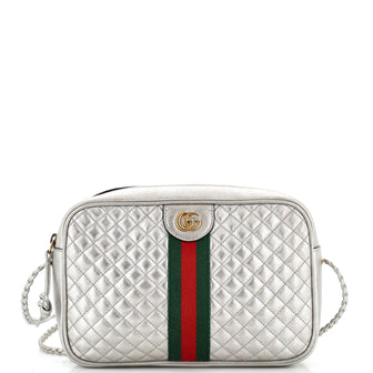 Gucci Trapuntata Camera Bag Quilted Leather Small