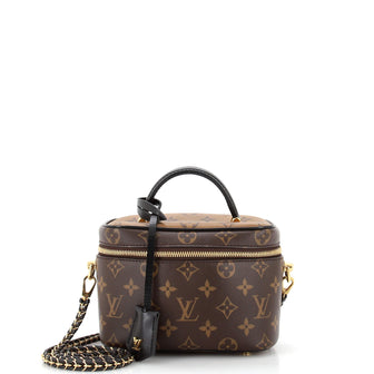 Louis Vuitton Vanity Handbag Reverse Monogram Canvas PM