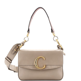 Chloe C Double Carry Bag Leather Small