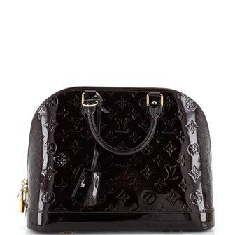 Louis Vuitton Alma Handbag Monogram Vernis PM