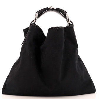 Gucci Horsebit Hobo GG Canvas Large