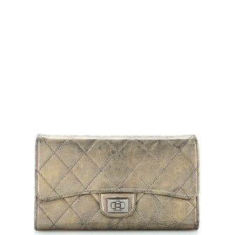 Chanel Reissue L-Flap Wallet Quilted Aged Calfskin Long