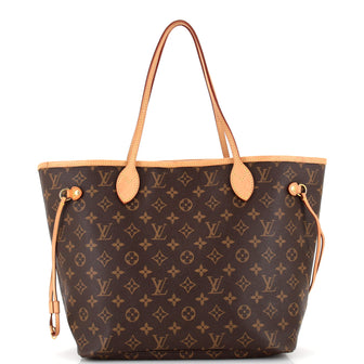 Louis Vuitton Neverfull NM Tote Monogram Canvas MM