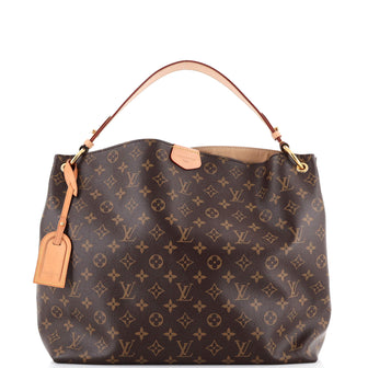 Louis Vuitton Graceful Handbag Monogram Canvas MM