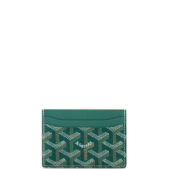 Goyard Saint Sulpice Card Holder Coated Canvas