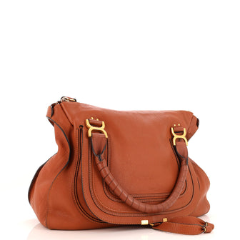 Chloe Marcie Shoulder Bag Leather Large