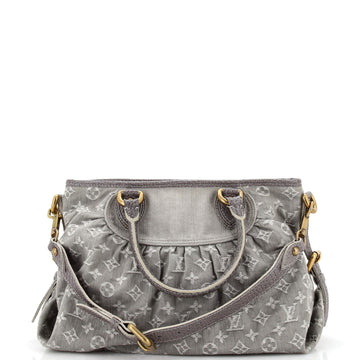 Louis Vuitton Neo Cabby Handbag Denim MM