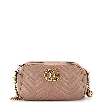 Gucci GG Marmont Shoulder Bag Matelasse Leather Small