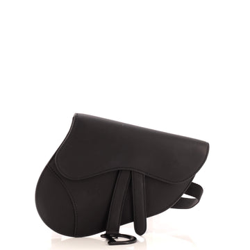 Christian Dior Ultra Matte Saddle Belt Bag Leather