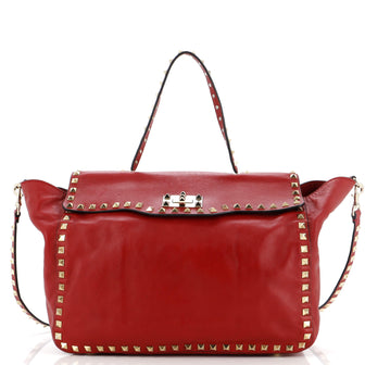 Valentino Garavani Rockstud Tote Soft Leather Medium