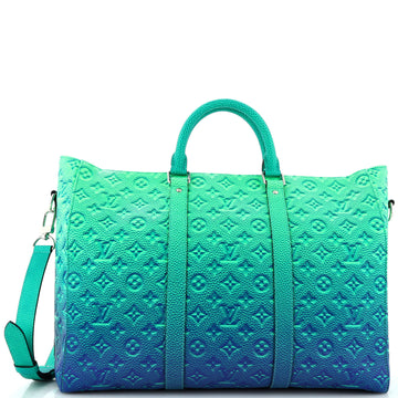 Louis Vuitton Keepall Tote Limited Edition Illusion Monogram Taurillon Leather