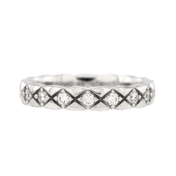 Chanel Coco Crush Ring 18K White Gold and Diamonds Mini