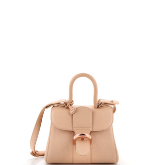 Delvaux Brillant Top Handle Bag Leather Mini