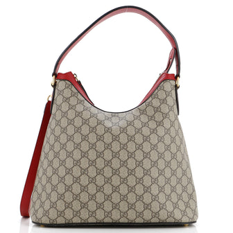 Gucci Linea A Hobo GG Coated Canvas