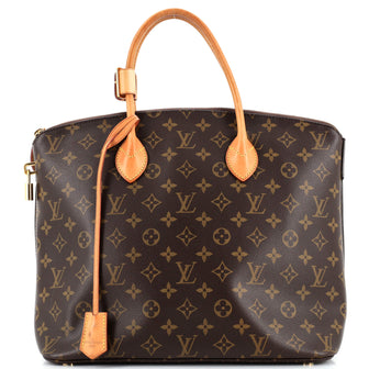 Louis Vuitton Lockit NM Handbag Monogram Canvas MM
