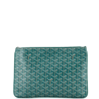 Goyard Senat Zip Pouch Coated Canvas MM