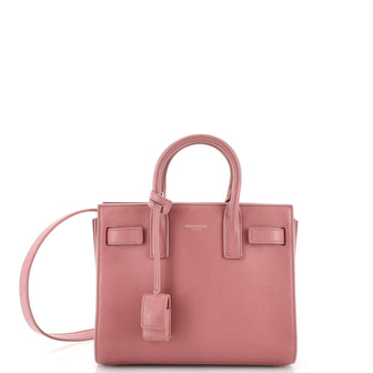 Saint Laurent Sac de Jour Bag Leather Nano