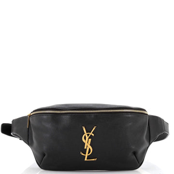 Saint Laurent Classic Monogram Belt Bag Leather