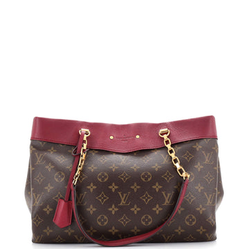 Louis Vuitton Pallas Shopper Monogram Canvas and Calfskin