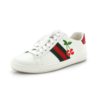 Gucci Ace Sneakers Embroidered Leather