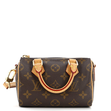 Louis Vuitton Speedy Bandouliere NM Bag Monogram Canvas Nano