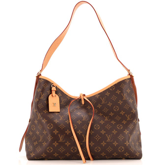 Louis Vuitton CarryAll Hobo Monogram Canvas MM