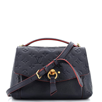 Louis Vuitton Blanche Handbag Monogram Empreinte Leather BB