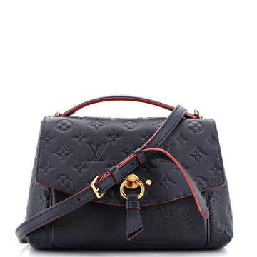 Louis Vuitton Blanche Handbag Monogram Empreinte Leather BB