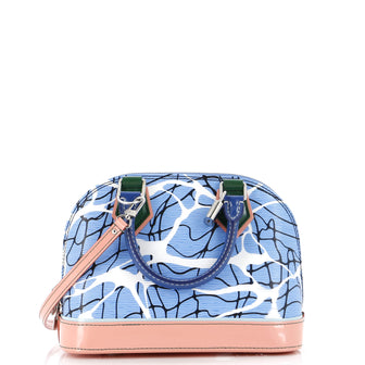 Louis Vuitton Alma Handbag Limited Edition Print Epi Leather BB