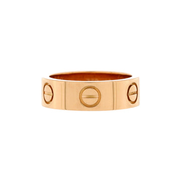 Cartier Love Band Ring 18K Rose Gold