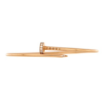 Cartier Juste un Clou Bracelet 18K Rose Gold with Diamonds Small