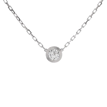 Cartier Cartier D'Amour Pendant Necklace 18K White Gold with Diamond Large