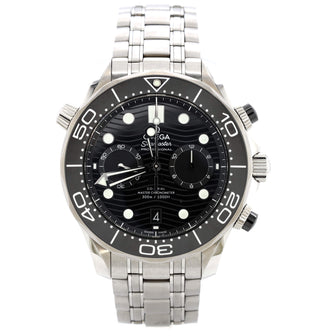 Omega Seamaster Professional Diver 300M Co-Axial Master Chronometer Chronograph Automatic Watch Stainless Steel 44