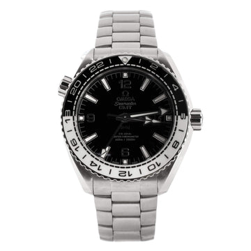 Omega Seamaster Planet Ocean 600M Co-Axial Chronometer GMT Oreo Automatic Watch Stainless Steel 43